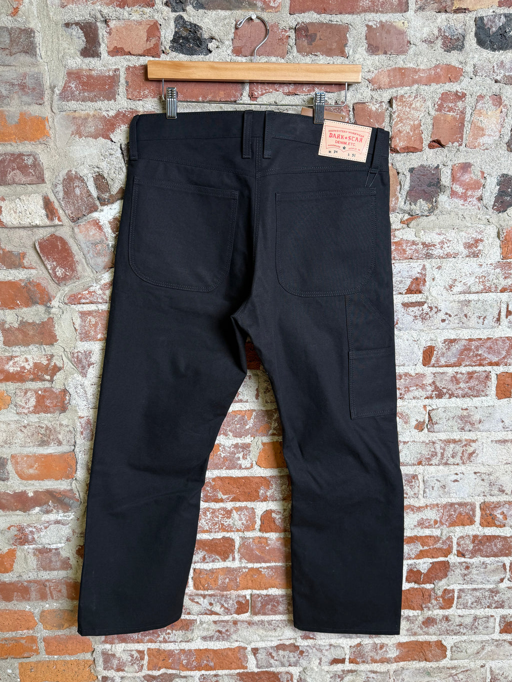 12oz Black Duck Canvas Double Knee Work Pants 34 x 31