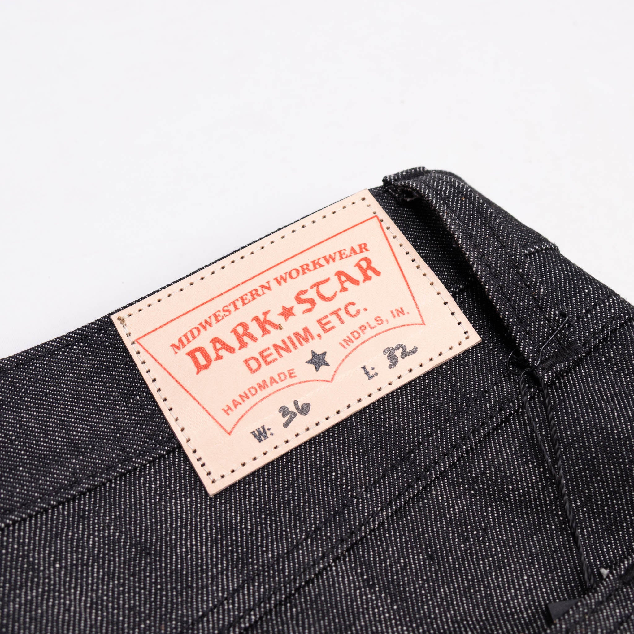 13oz Japanese Black Selvedge Jeans