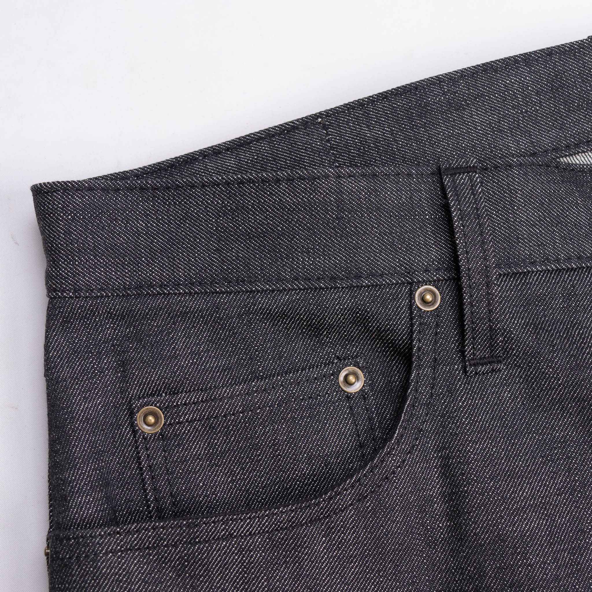 13oz Japanese Black Selvedge Jeans