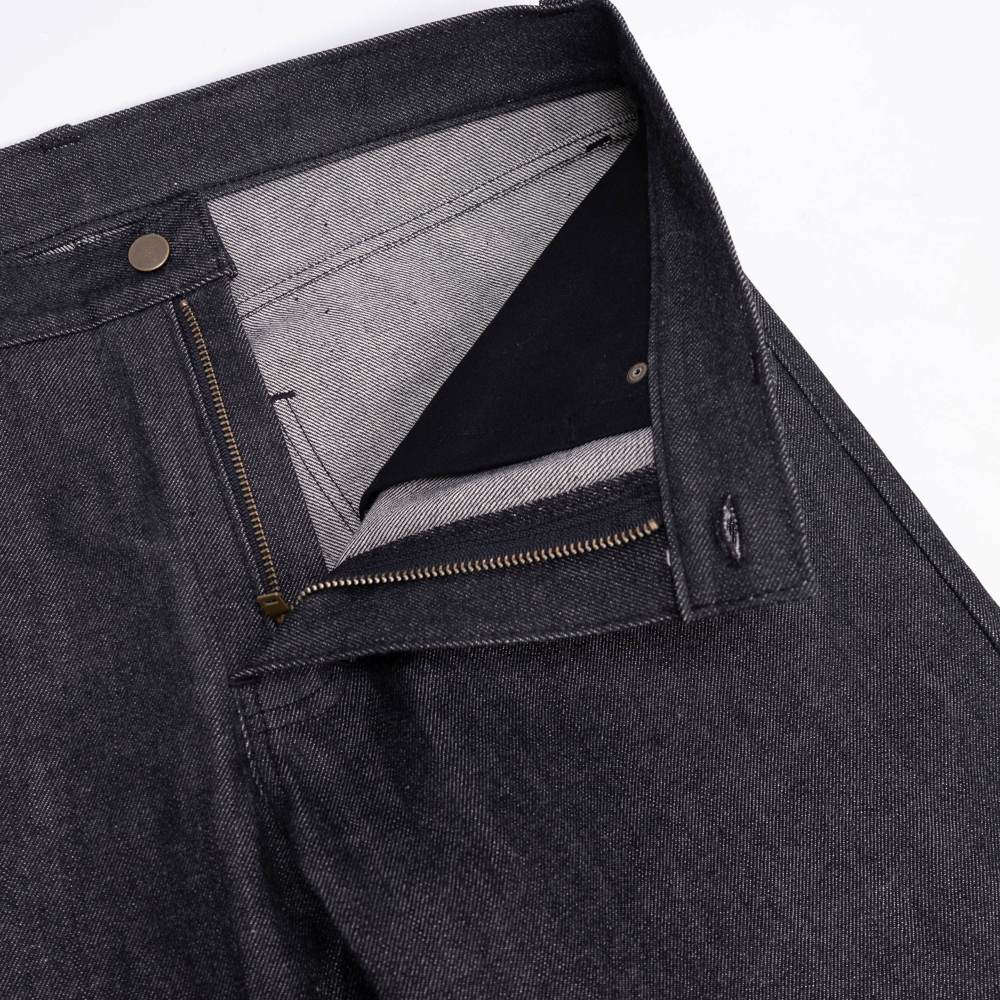 13oz Japanese Black Selvedge Jeans