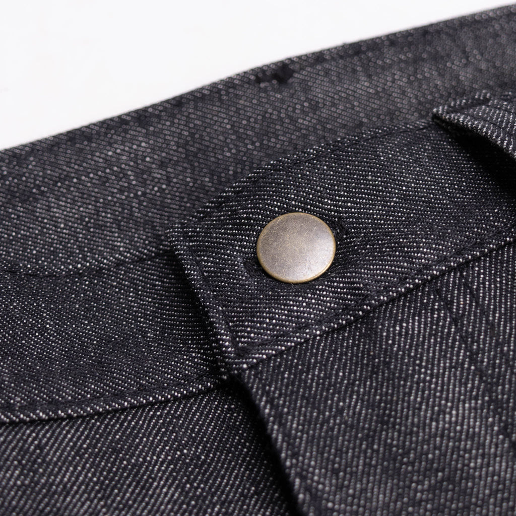 13oz Japanese Black Selvedge Jeans