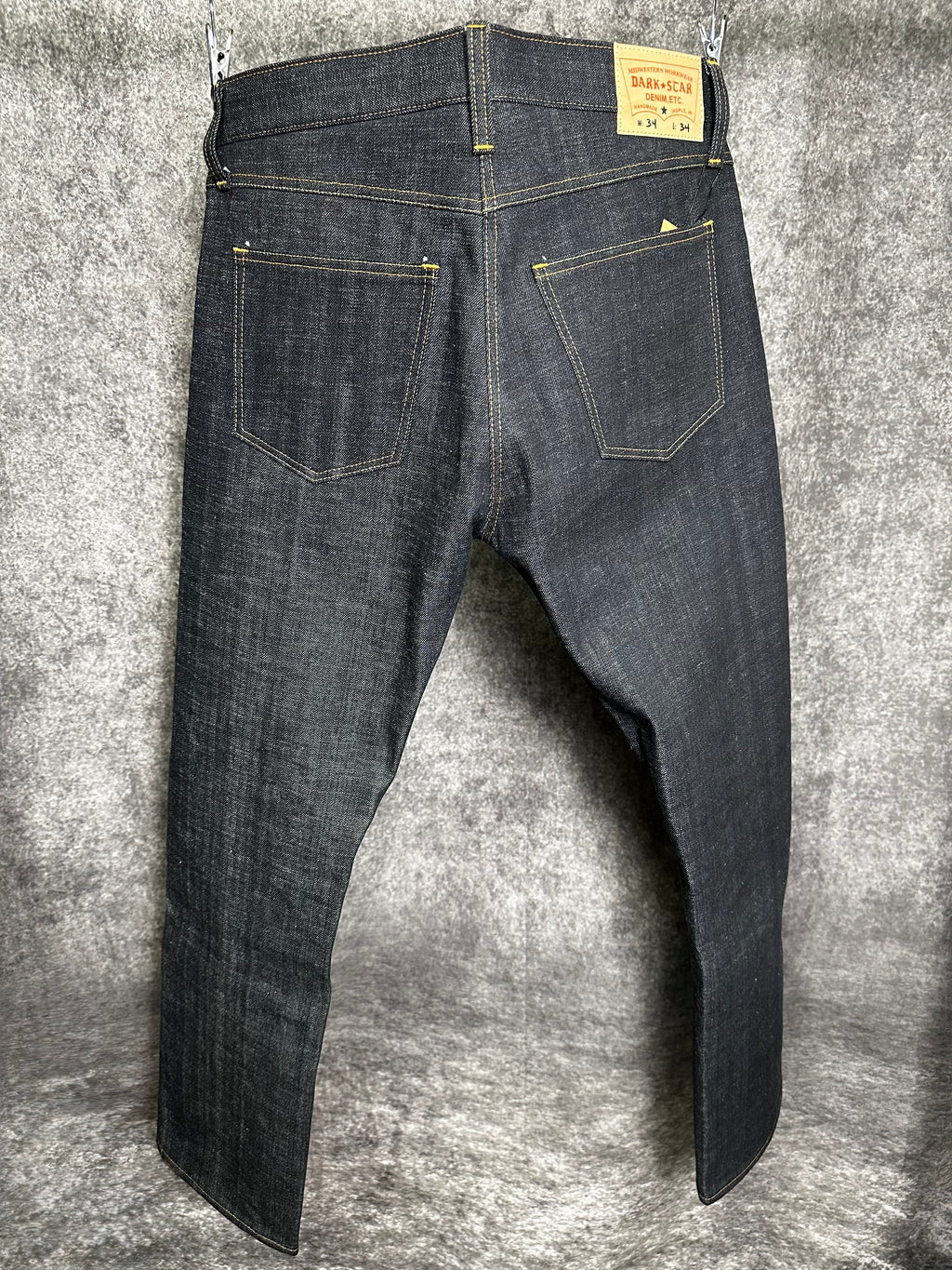 15oz Slubby Indigo Jeans 34 x 34
