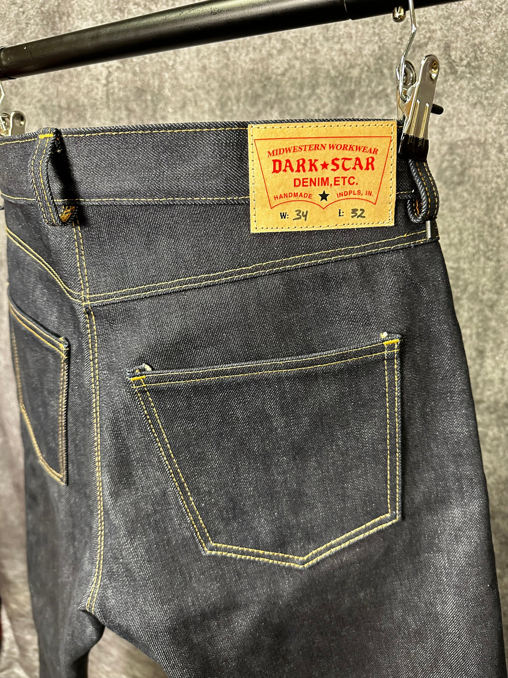 19oz Thick Indigo Jeans 34 x 32