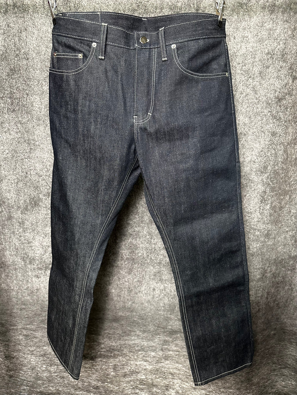 14oz Indigo White Weft Selvedge Denim 34 x 32