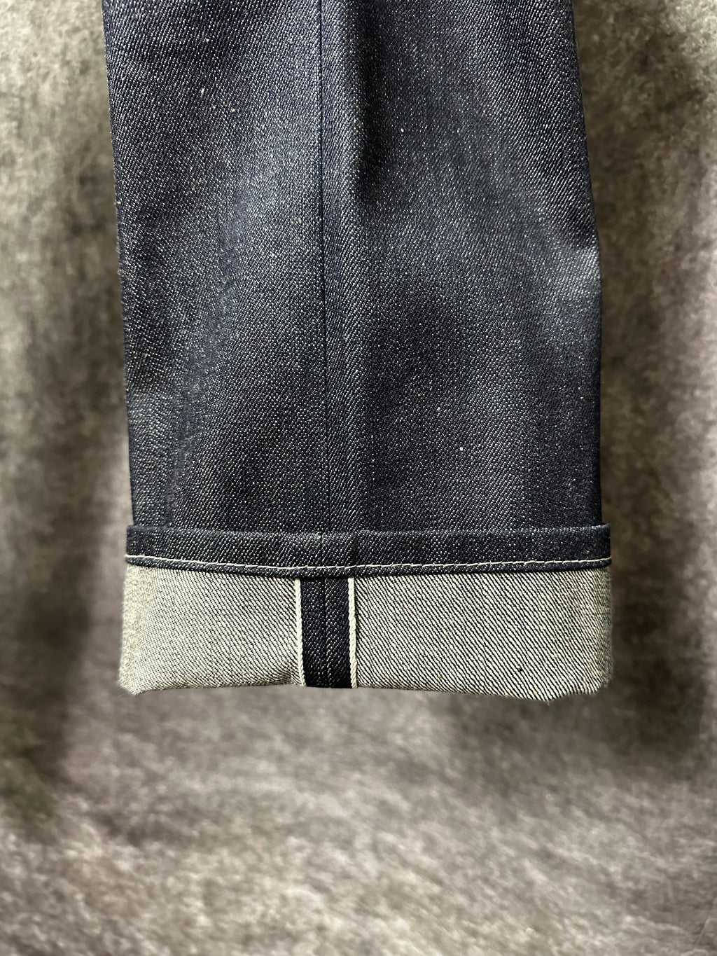 14oz Indigo White Weft Selvedge Denim 34 x 32