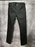 12oz Black/ Black Japanese Denim Jeans 32 x 32
