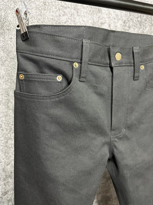 12oz Black/ Black Japanese Denim Jeans 32 x 32