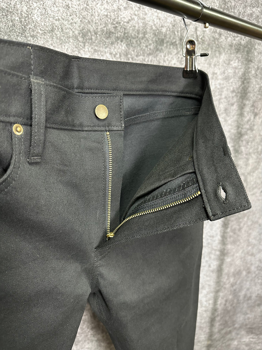 12oz Black/ Black Japanese Denim Jeans 32 x 32