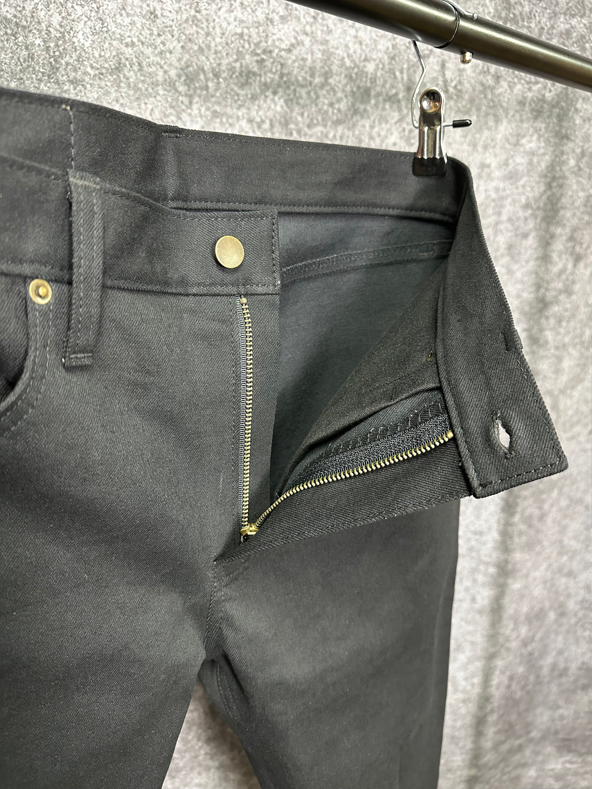 12oz Black/ Black Japanese Denim Jeans 32 x 32