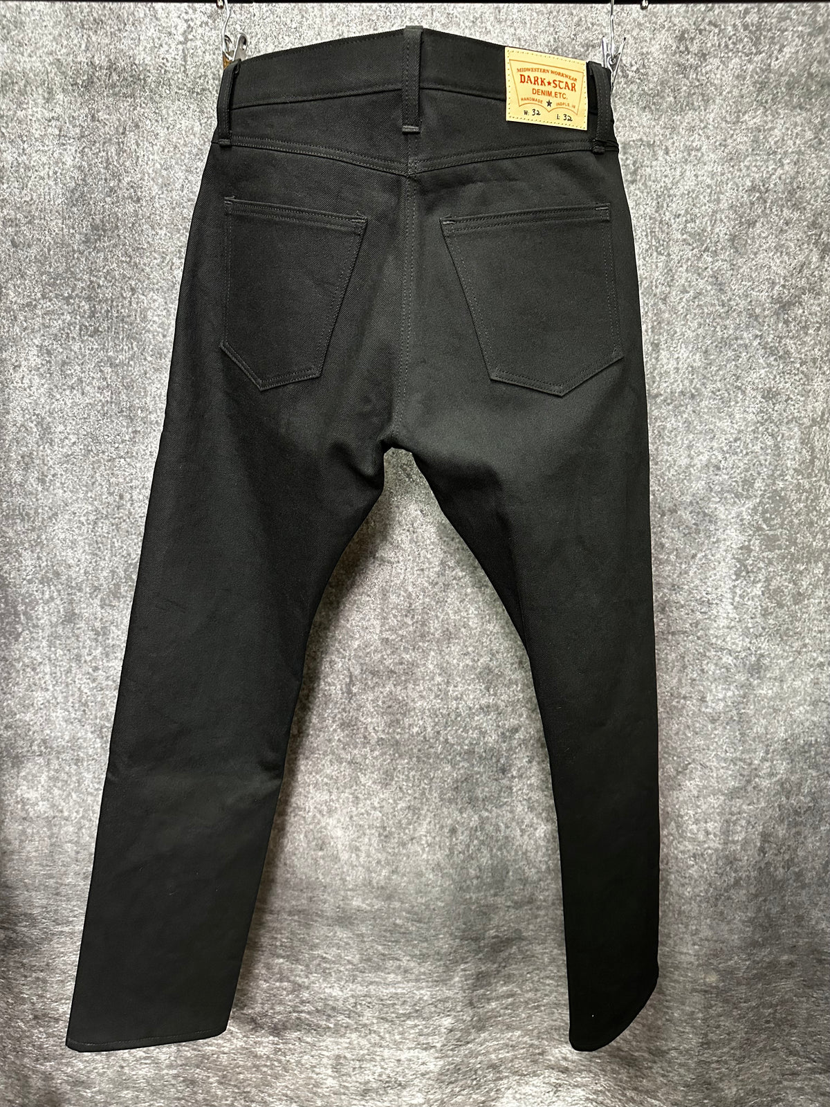 12oz Black/ Black Japanese Denim Jeans 32 x 32