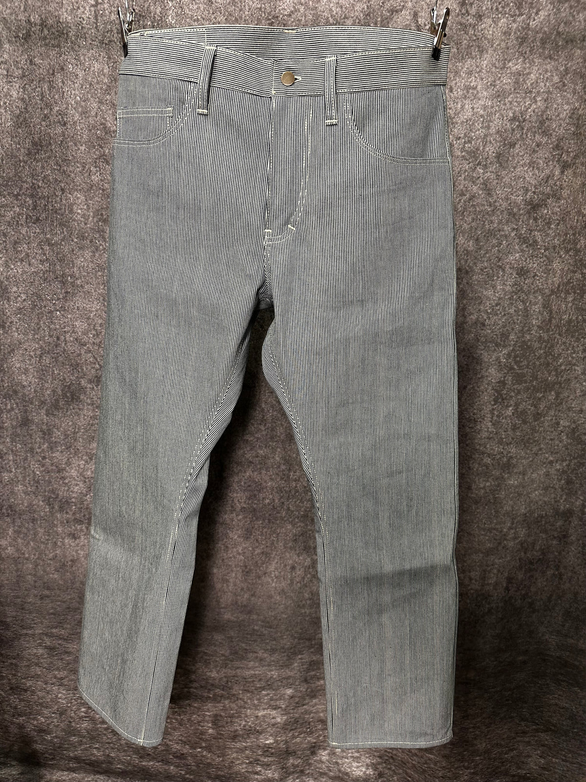 11oz Hickory Stripe Japanese Denim 34 x 30