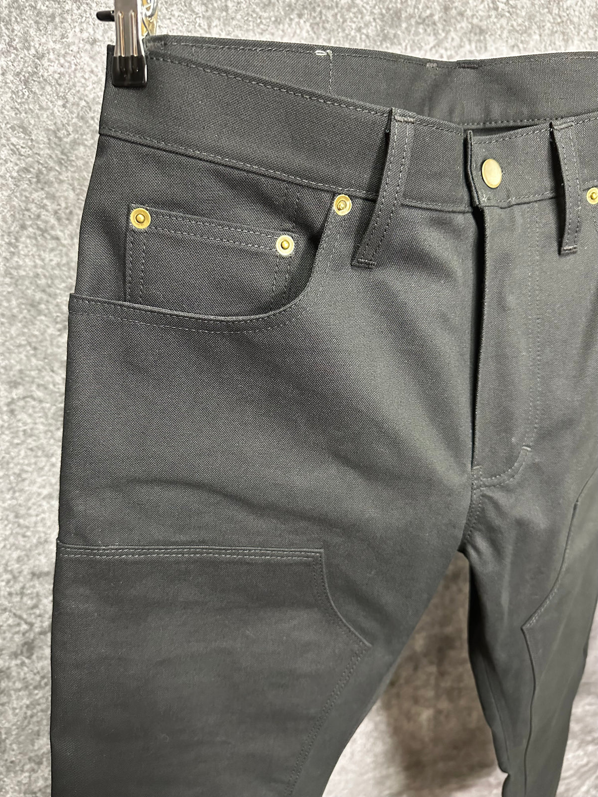 12oz Black Duck Canvas Double Knee Work Pants 34 x 30