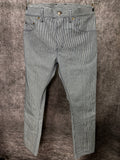 11oz Hickory Stripe Japanese Denim 32 x 32