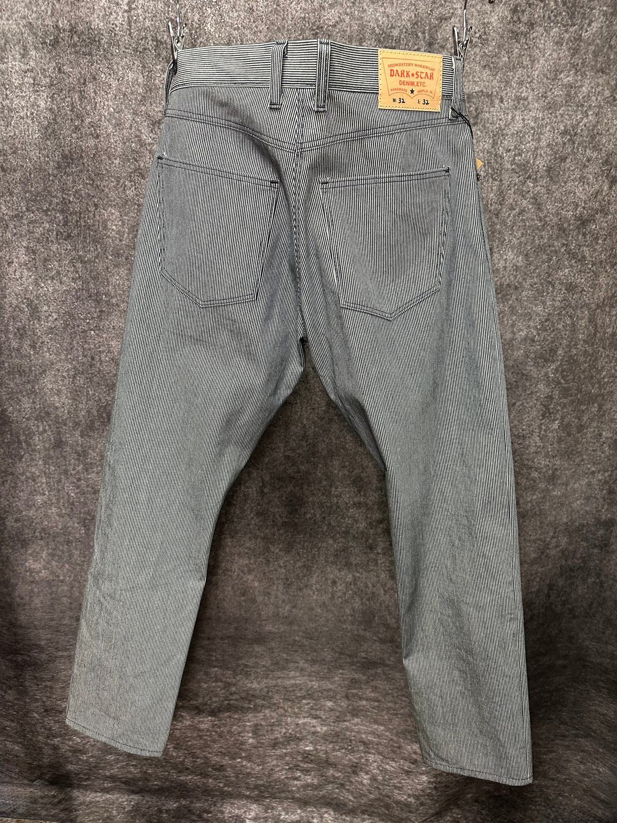 11oz Hickory Stripe Japanese Denim 32 x 32