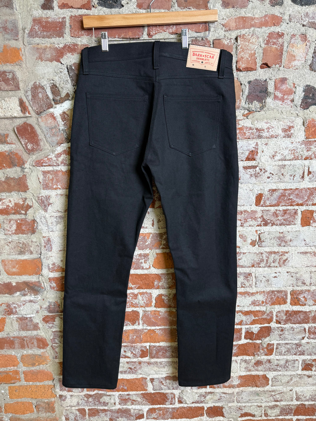 12oz Black/ Black Japanese Denim Jeans 32 x 32