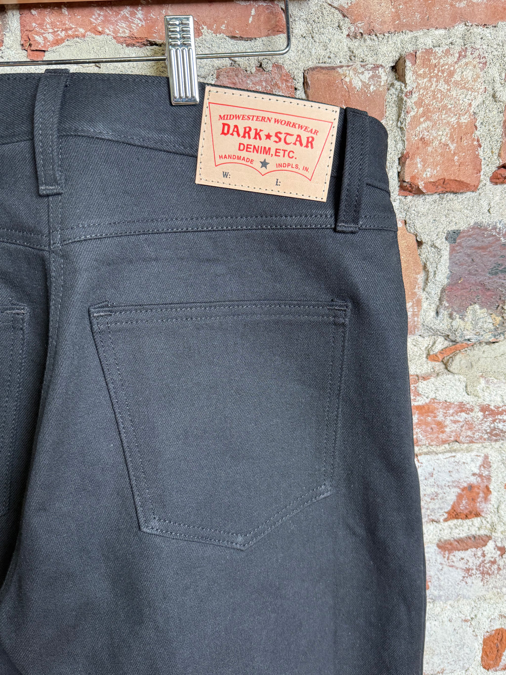 12oz Black/ Black Japanese Denim Jeans 32 x 32