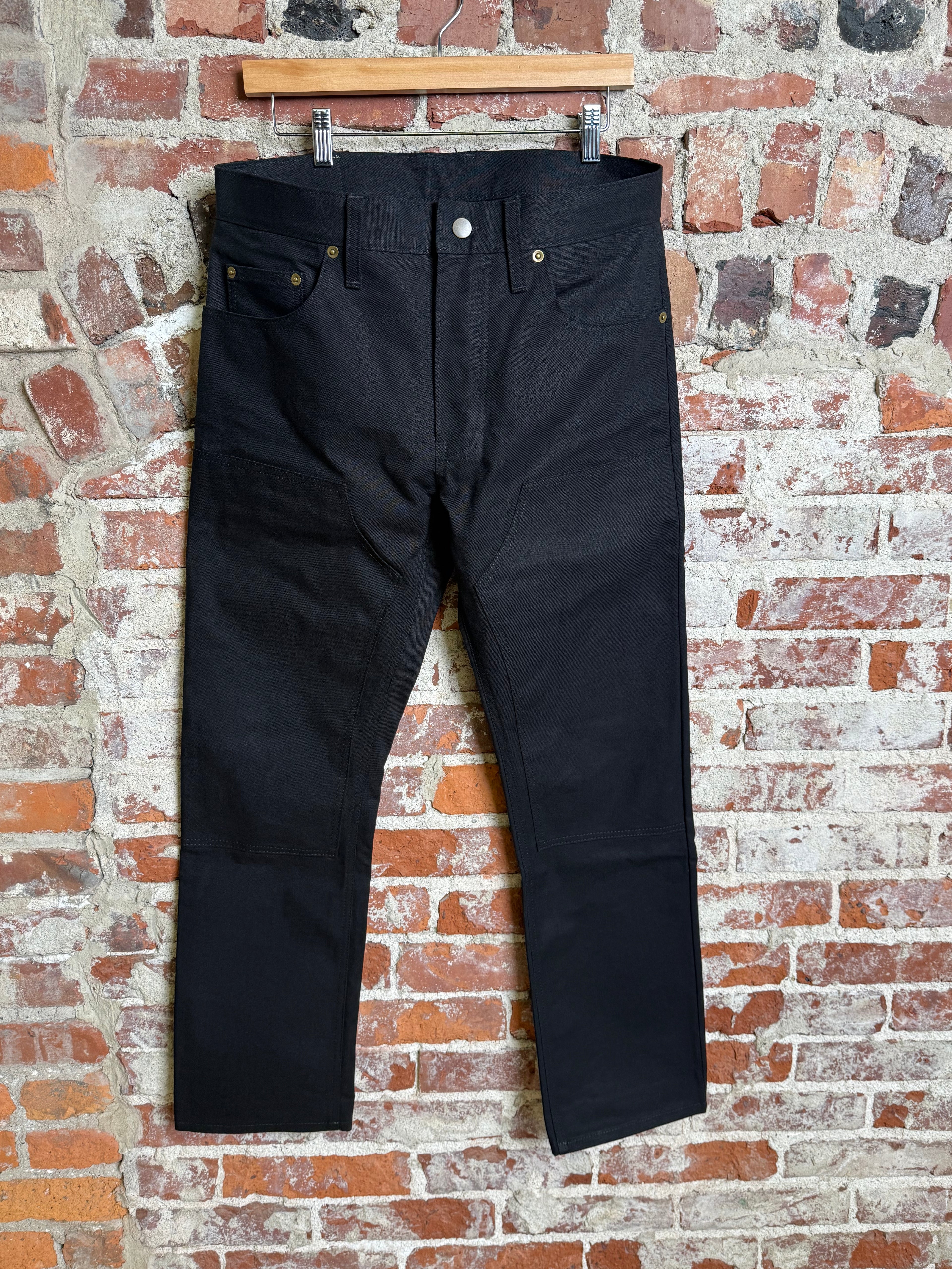 12oz Black Duck Canvas Double Knee Work Pants 32 x 32