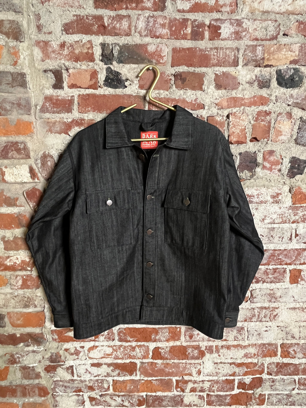 12oz Black Denim Work Jacket (S)
