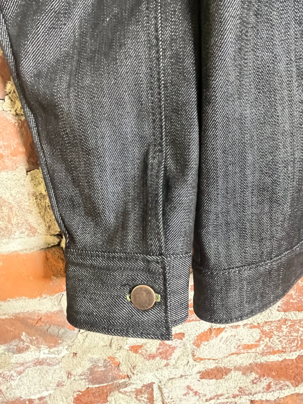 12oz Black Denim Work Jacket (S)