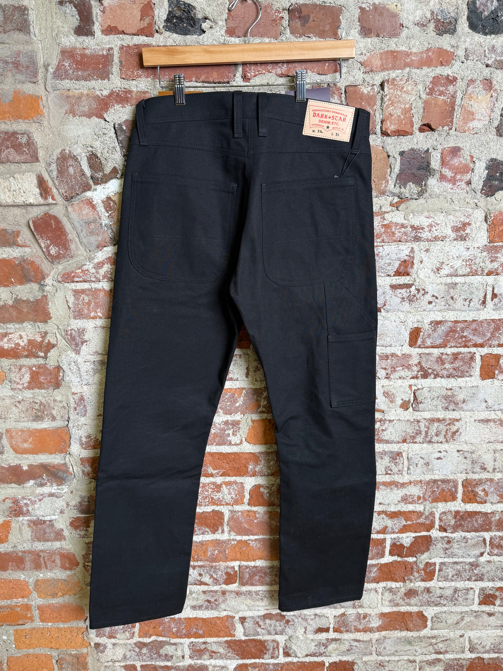12oz Black Duck Canvas Double Knee Work Pants 32 x 32