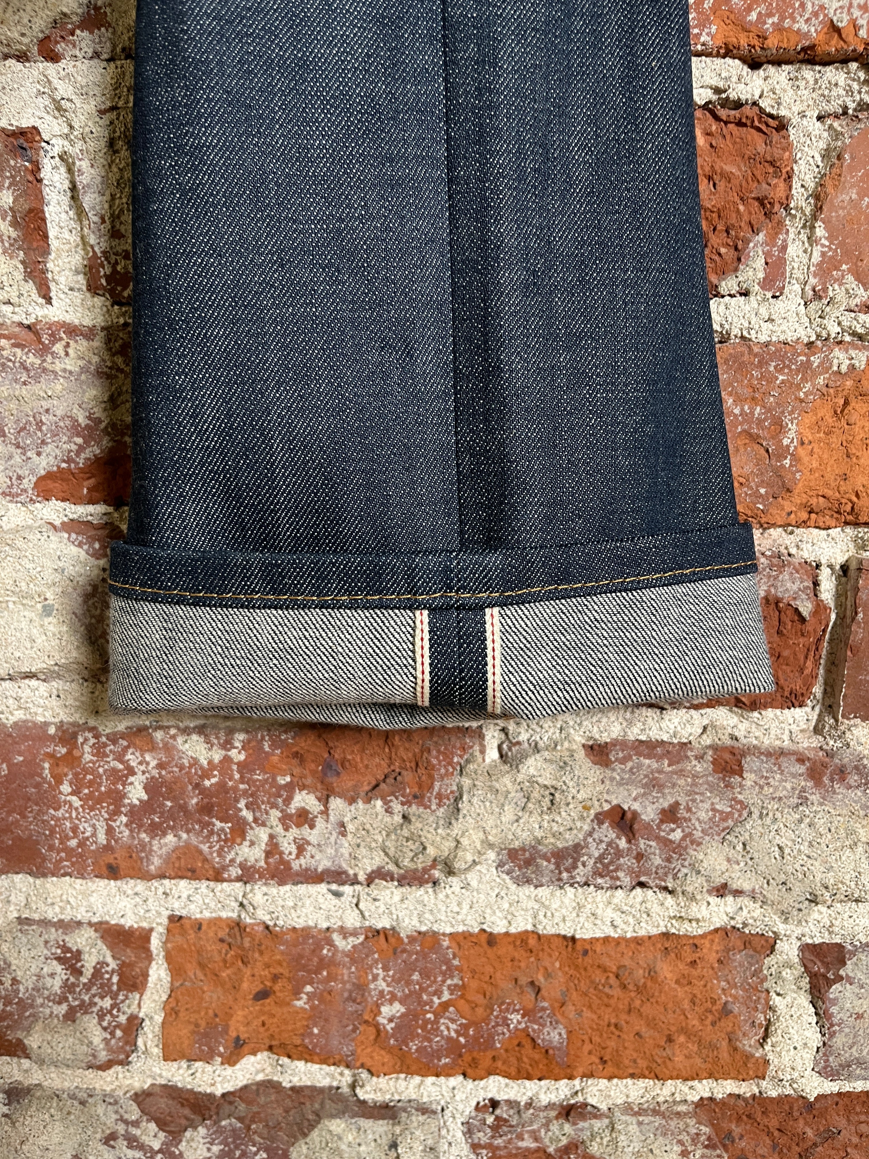 14oz Indigo Selvedge with Button Fly 31 x 32