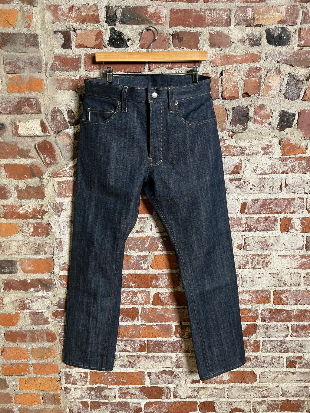 14oz Indigo Selvedge with Button Fly 31 x 32