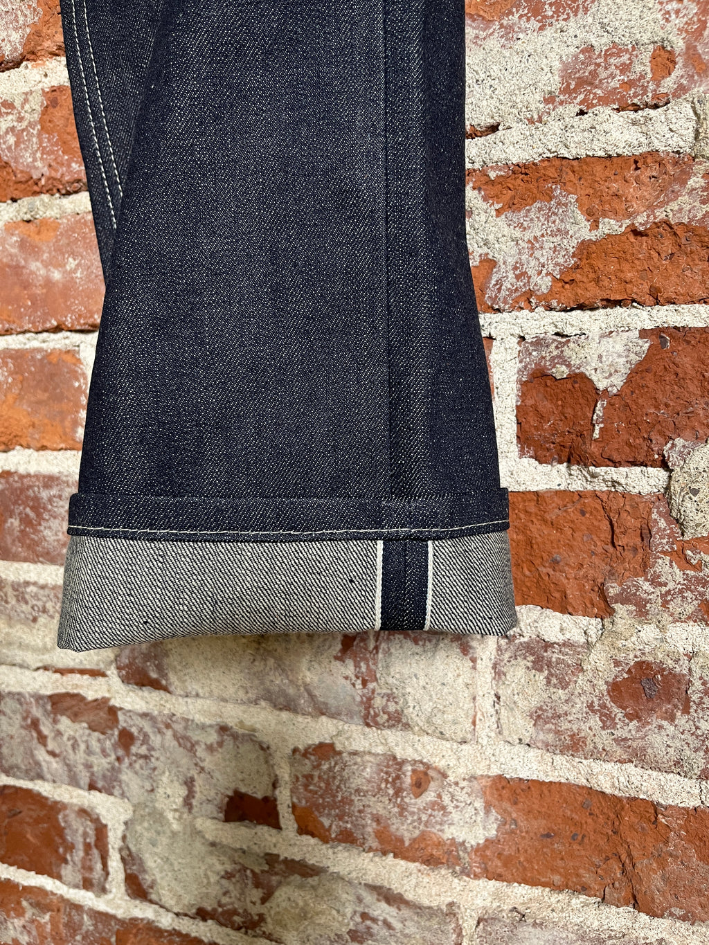 14oz Indigo White Weft Selvedge Denim 34 x 32