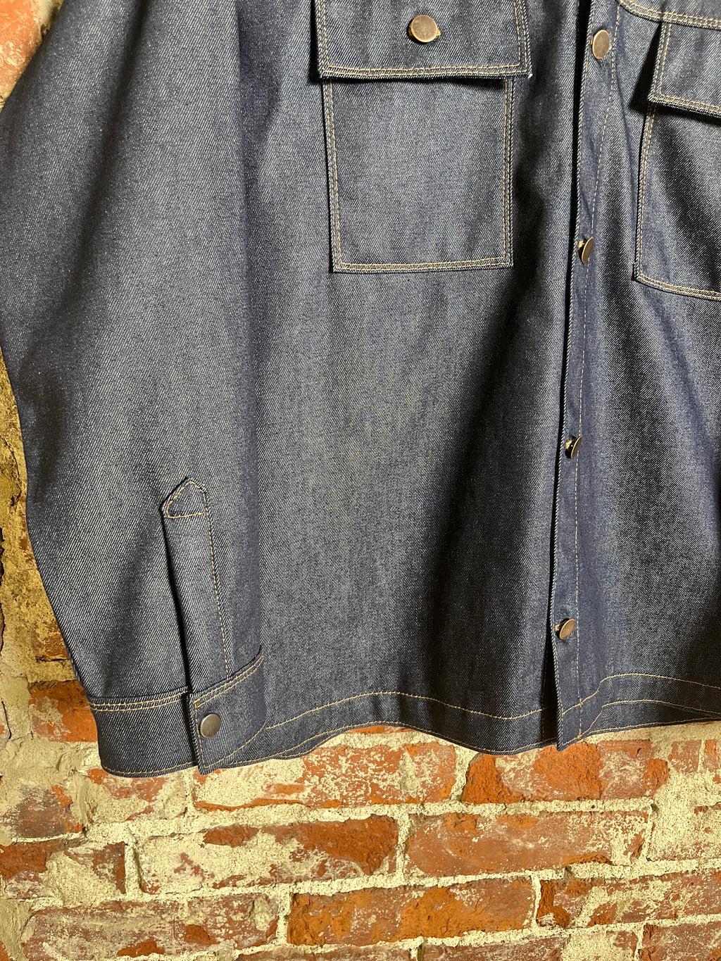 12oz Indigo Denim Work Jacket (L)