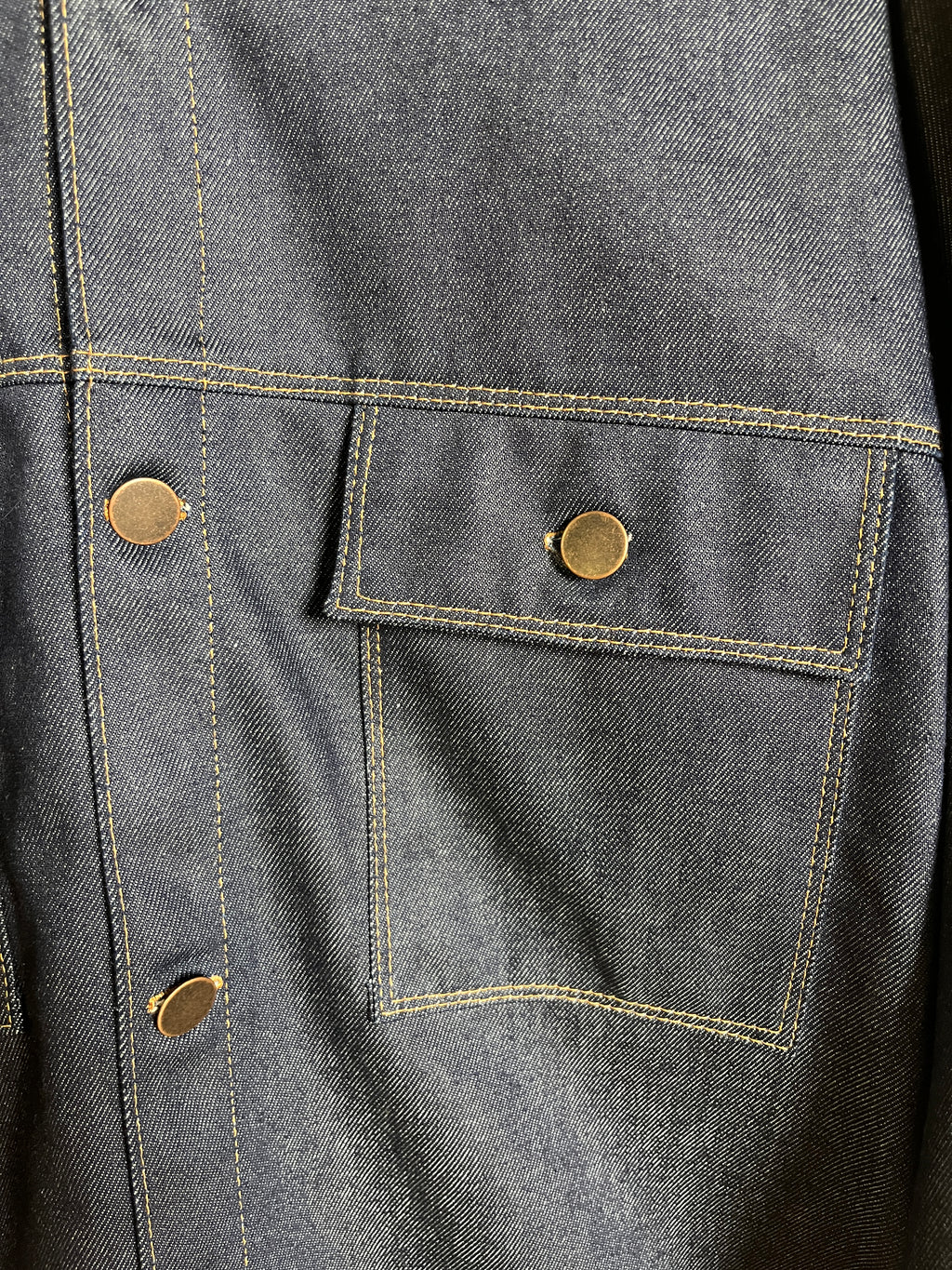 12oz Indigo Denim Work Jacket (L)