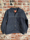 12oz Indigo Pinstripe Chore Jacket (M)