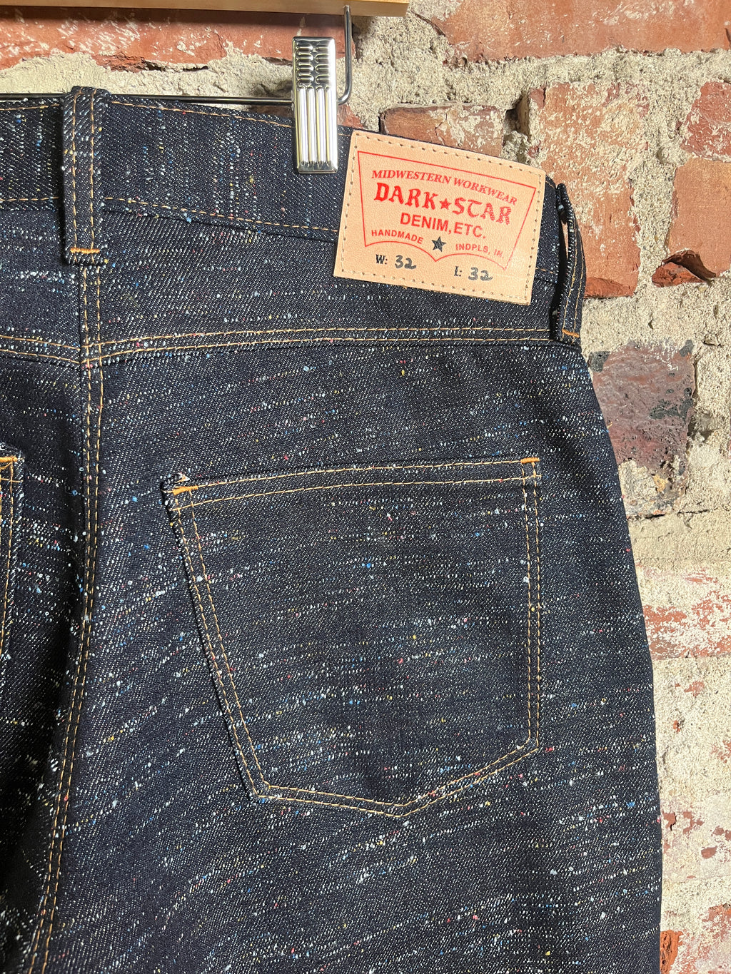 14oz Rainbow Nep Selvedge Denim 32 x 32