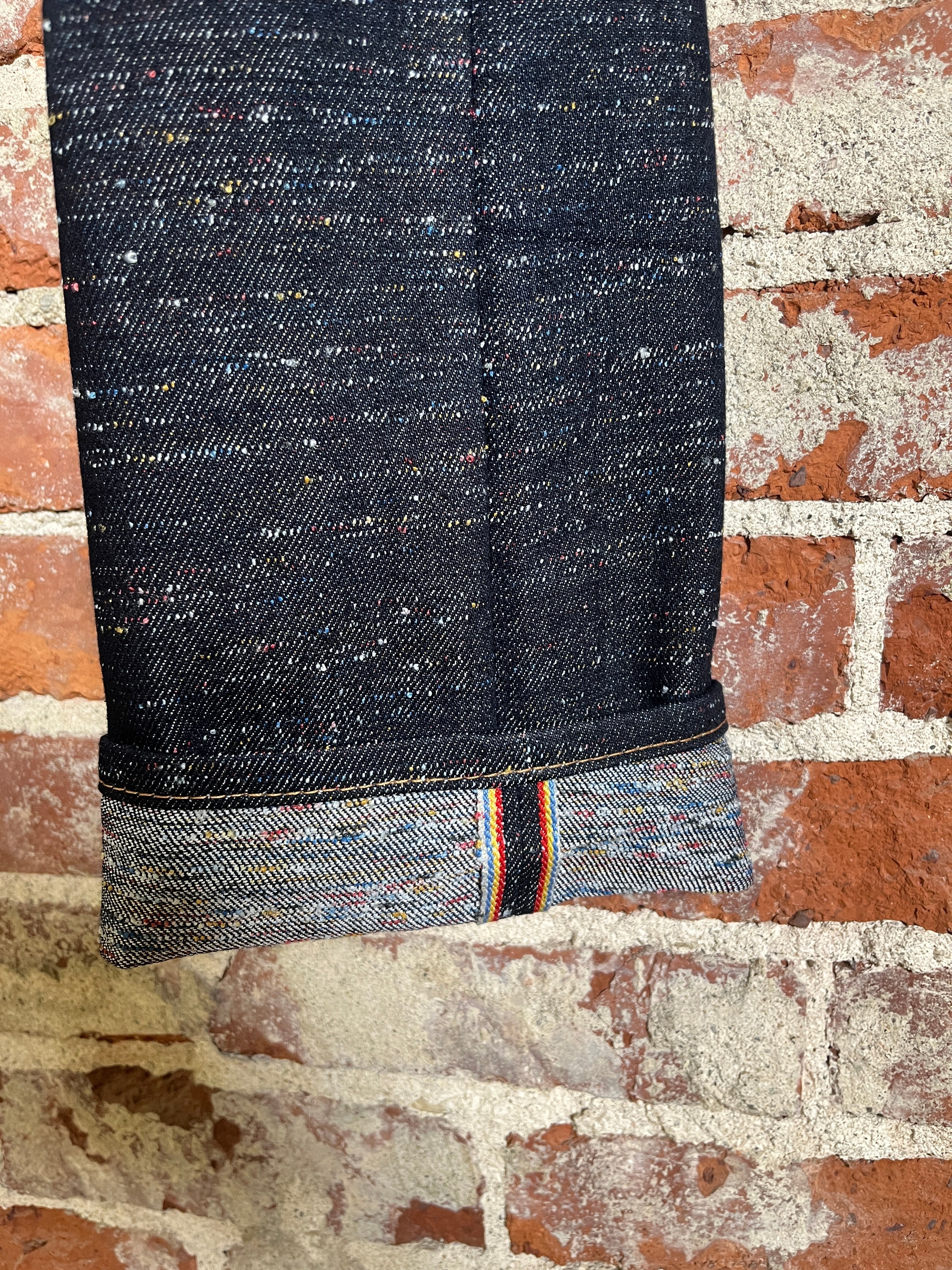14oz Rainbow Nep Selvedge Denim 32 x 32