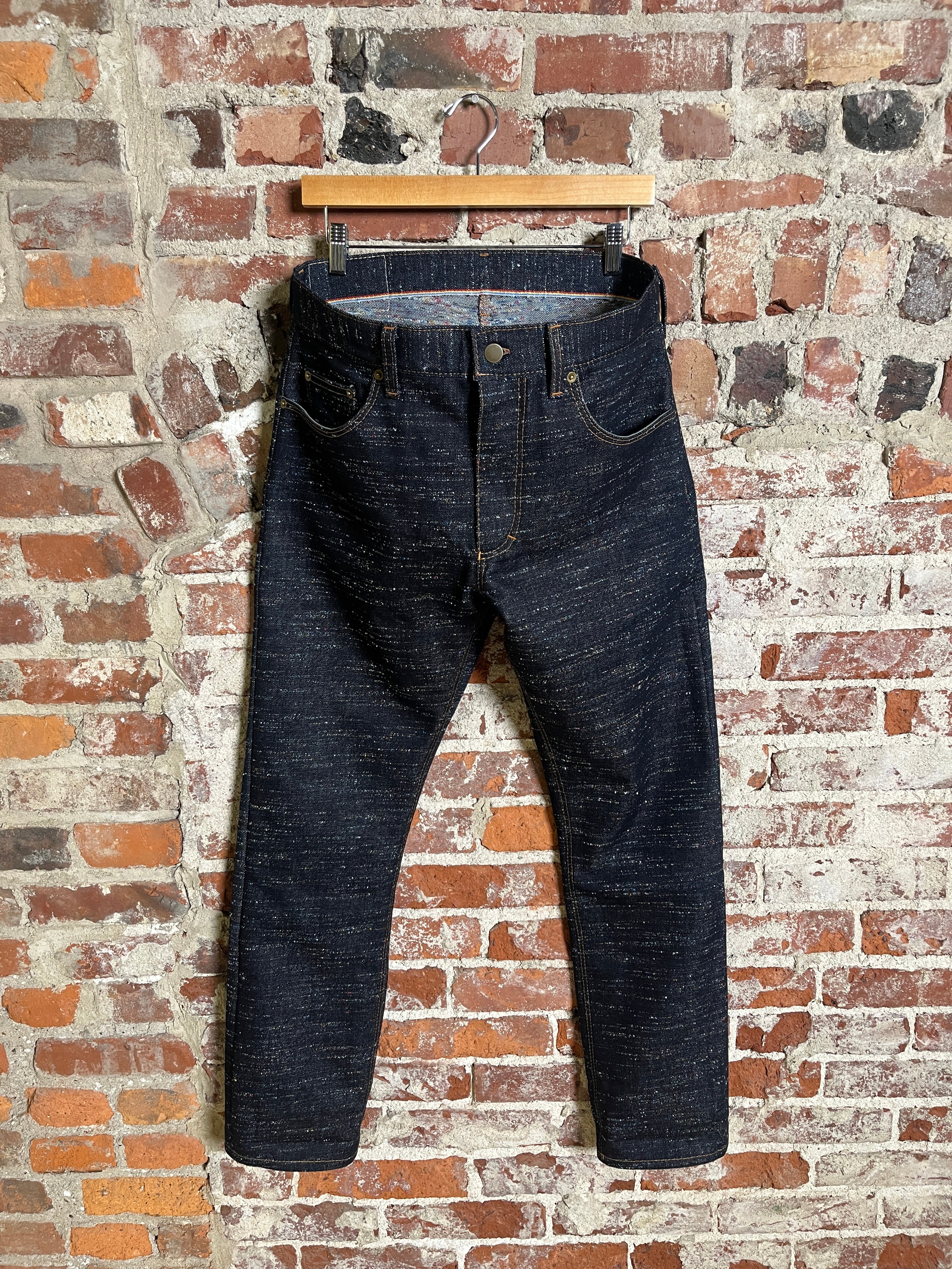 14oz Rainbow Nep Selvedge Denim 32 x 32