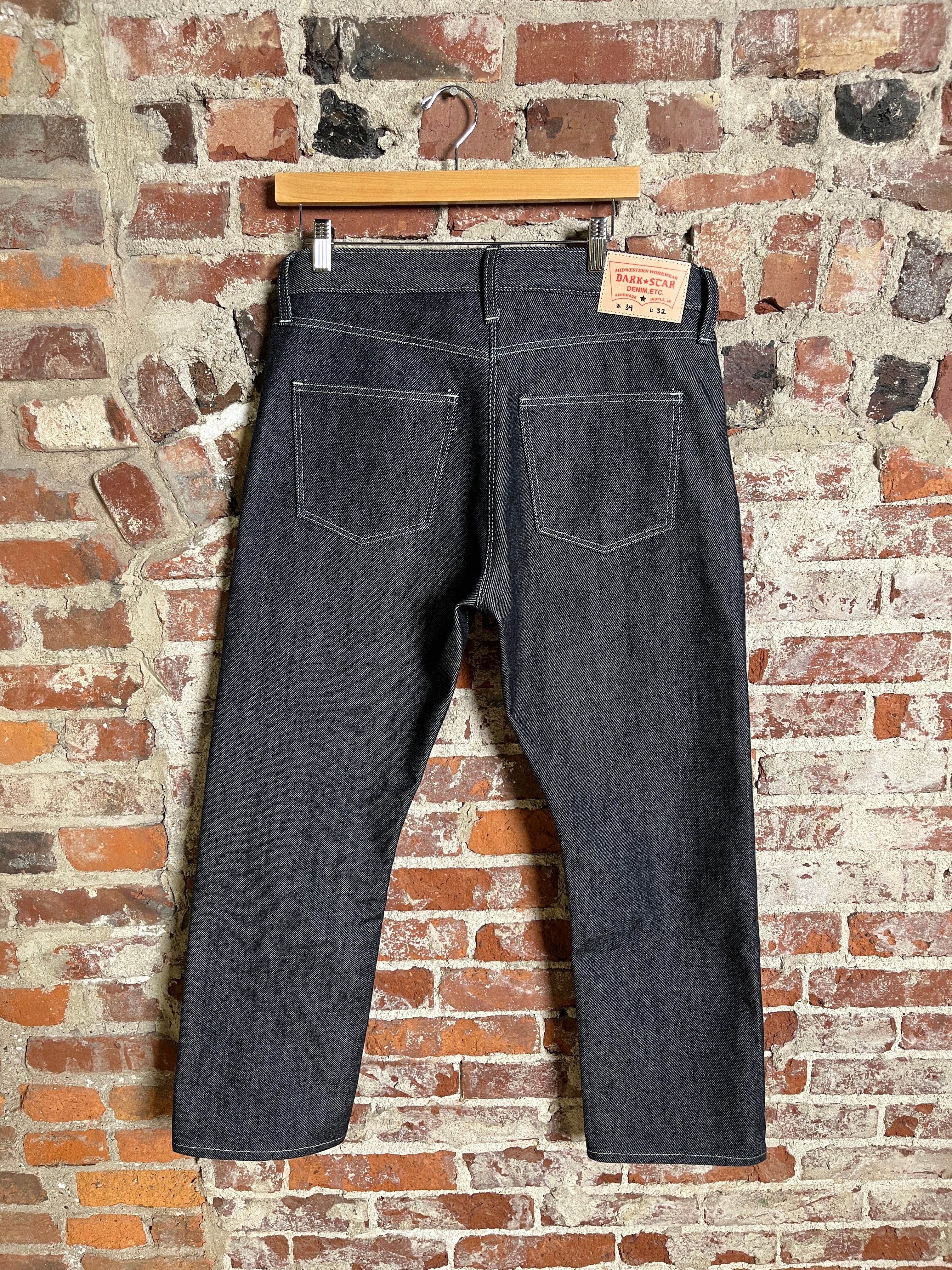 17oz Indigo Thick Weft Selvedge 34 x 32