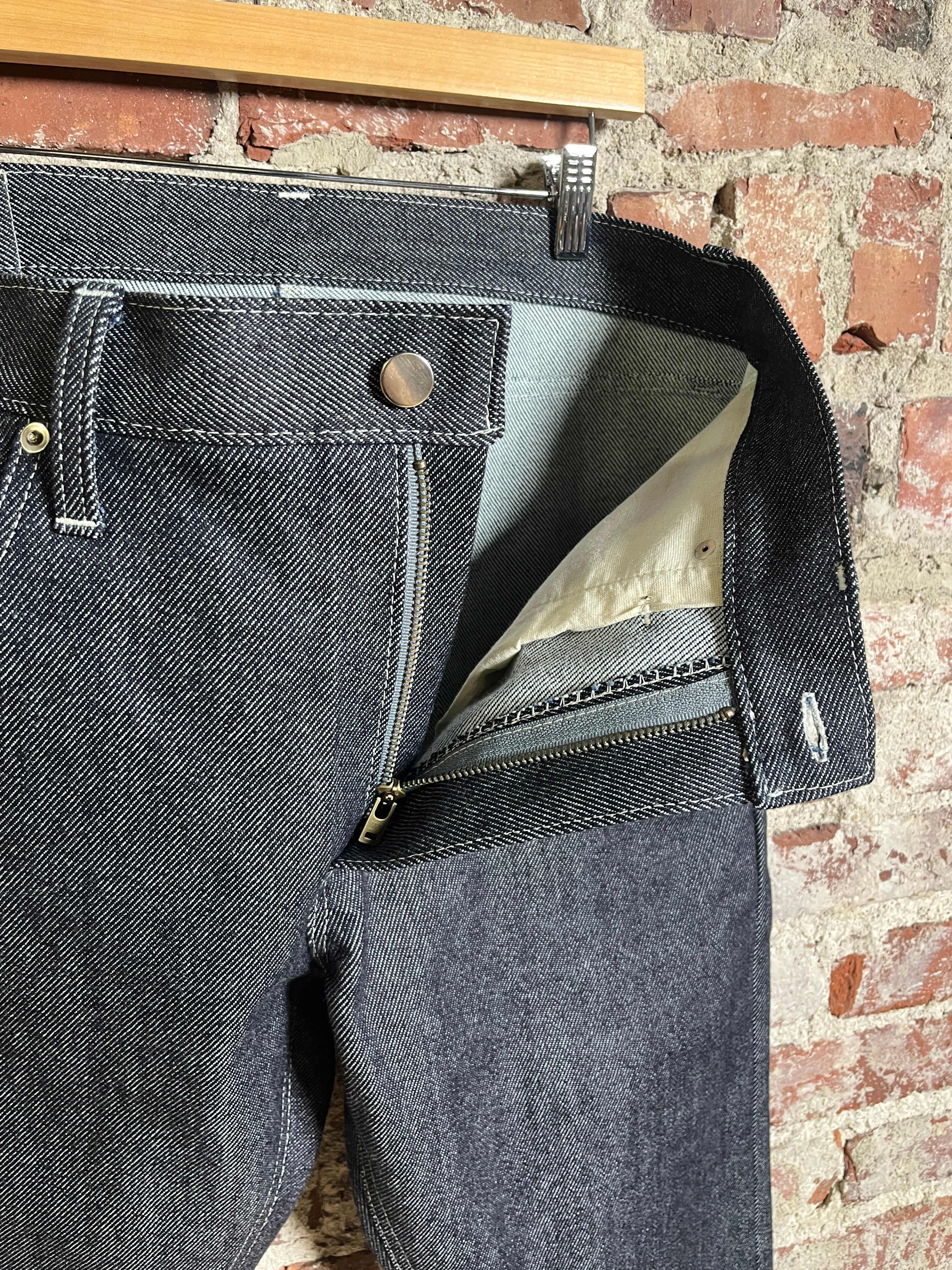 17oz Indigo Thick Weft Selvedge 34 x 32