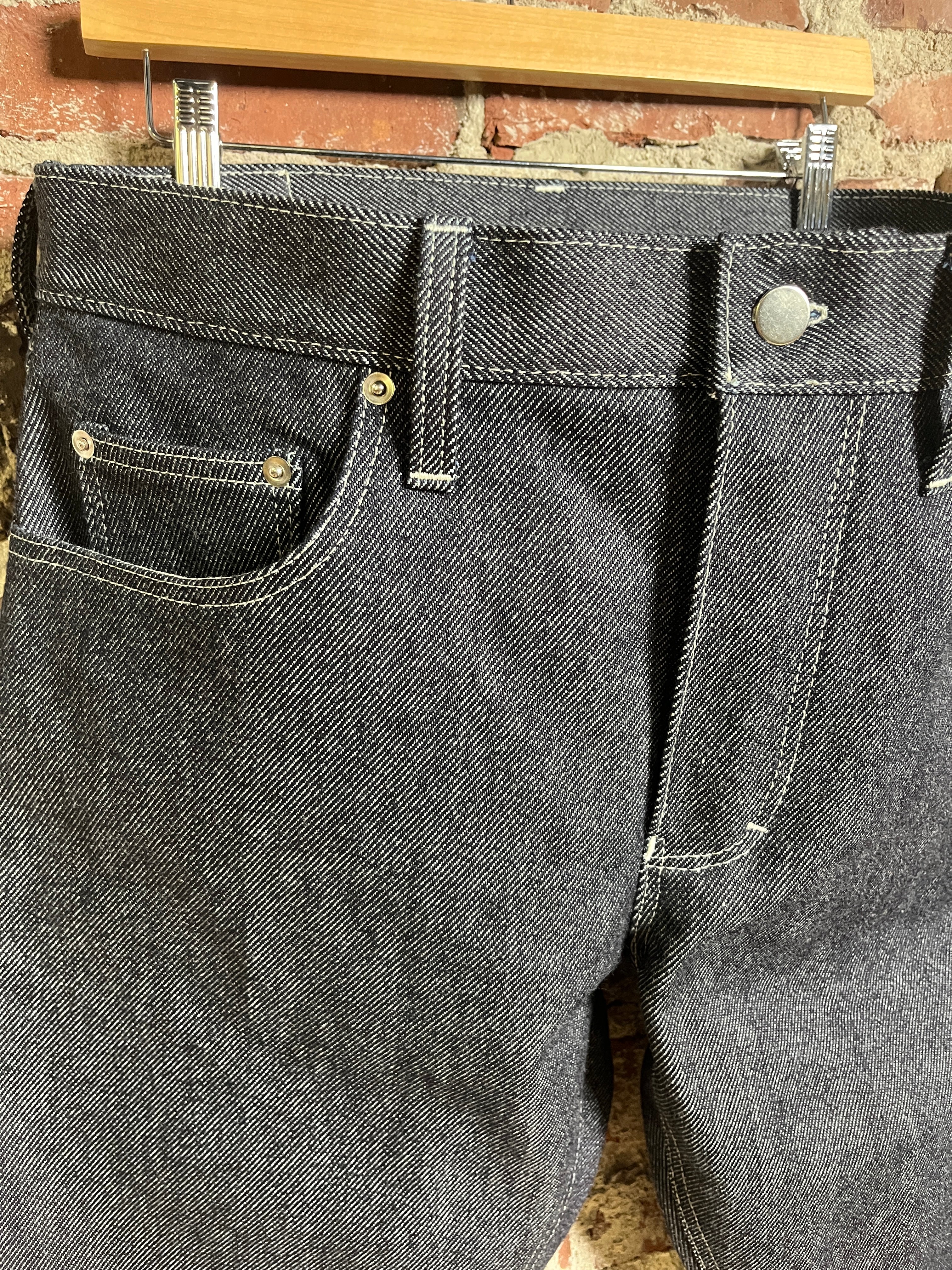17oz Indigo Thick Weft Selvedge 34 x 32